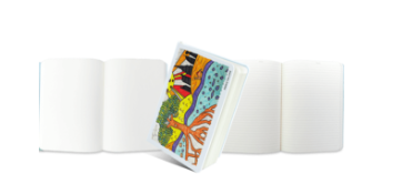 LEATHERETTE NOTEBOOK - RULED